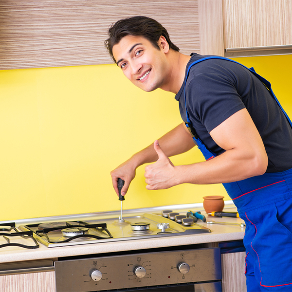 can you provide references from satisfied stove repair customers in Magnolia Iowa